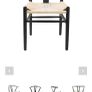 Six Iconic Black Wishbone Chairs Image 3