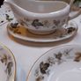 Royal Doulton "Larchmont" soup bowls and gravy boat Image 5