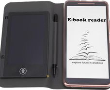 E Book Reader, E Reader for Android 8.1 with Handwriting Tablet & Pen, 1+8G Memory, Built in WiFi & BT, Brightness Adjustment