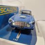 Scalextric  C4599 Aston Martin DB5 Blue/Yellow -Historic GT Racing Slot Car Image 2