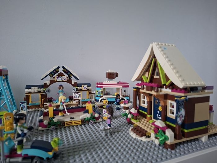 Lego Friends Heartlake Snow Resort 4 Sets Bundle