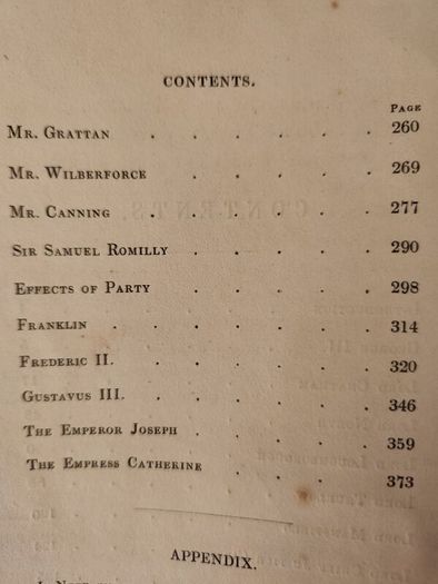 Historical Sketches Of Statesmen Who Flourished In The Time Of George 111. By Henry Lord Brougham. 1839 First Edition  Hardback In Fair Condition.