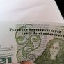 A/UNC 1989 Irish One Pound Banknote Image 2