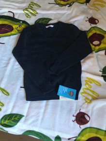 M&S boys school cotton jumper