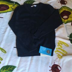 M&S boys school cotton jumper