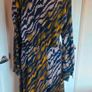 Elli White Zebra Print Midi Dress with Diamante Buckle  Size L UK14 Image 7