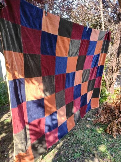 Vintage Velvet Throw