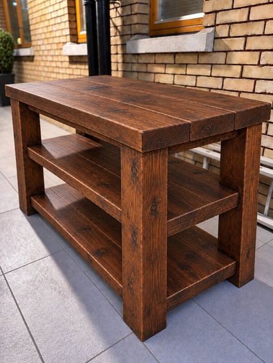 Handmade Rustic Kitchen Island -1200mm