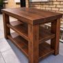 Handmade Rustic Kitchen Island -1200mm Image 2