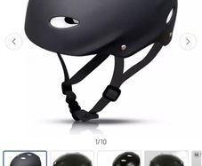 Zinc 54-58cm Kids Bike Helmet - Black