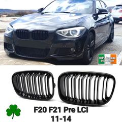 BMW 1 Series F20 F21 Pre LCI 120i 2011-2014 Double Slat Replacement Grills