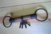 Unusual old wood and metal horse bit