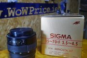 Sigma AF 35-70mm For Minolta AF A-mount for Sony