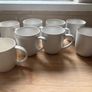 8 White Mugs Image 3