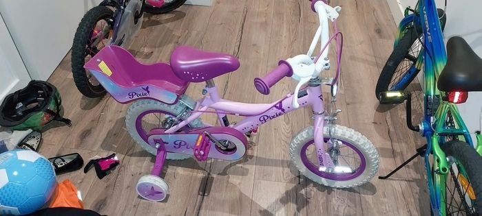 As new pixie 12 inche bike for kids 5-6 age
