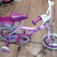 As new used few times Pixie 12 inch kids bike