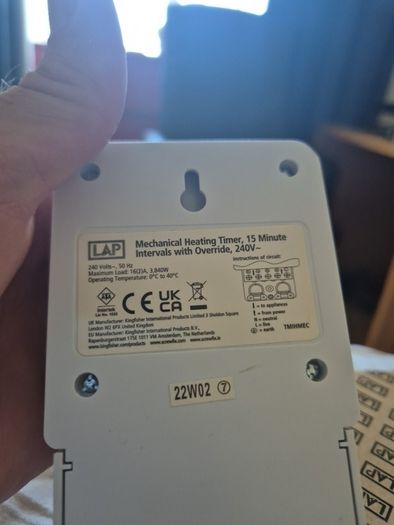 Mechanical Heating timer