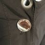 Rare Vintage Karen Millen Black Long Mac Trench Coat Image 6