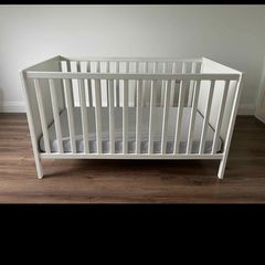 IKEA Sundvik Cot and Mattress