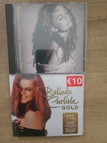 Belinda Carlisle. 2 albums Collection: Runaway Horses / Gold. 3 CD. New cd.