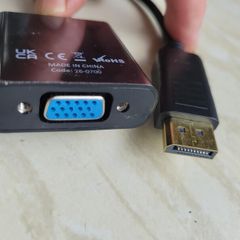 displayport to vga