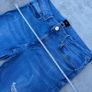 mens slim fit ripped denim jeans Image 9
