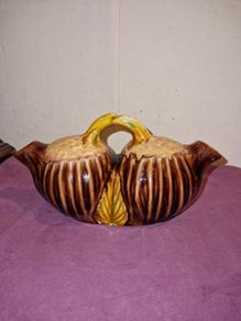 Vintage ceramic oil and Vinegar container