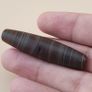 Vintage Middle Eastern Natural Eye Yemeni Suliemani Agate Bead Amulet Pendant Image 2
