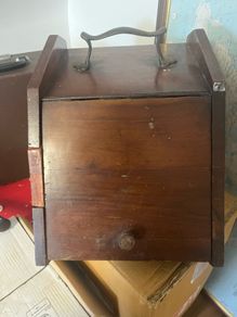 vintage coal scuttle