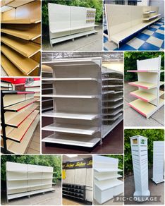 Shop Shelving - Retail Shelves - Exhibition Stands - Peg Board - Slat Wall Hooks And Accessories!