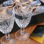 Killarney Crystal Trinity Wine Glass Set of 6 H-5" Image 4