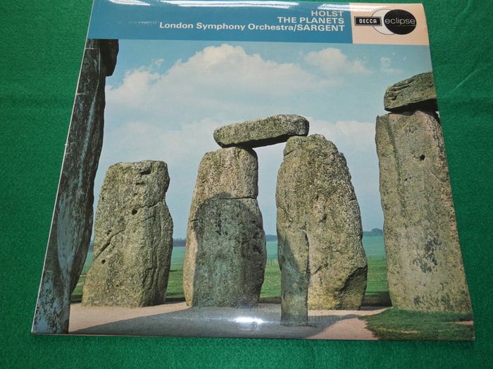 Holst The Planets Lso Uk Pressing 1971 Lp