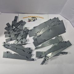 Scalextric C8298 + L10068: Banked Curve Track Supports