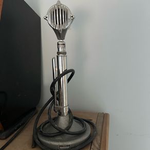 Vintage 1960's Astatic DNHZ dynamic microphone.