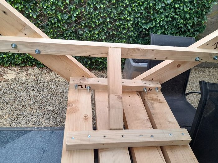 Heavy Duty Outdoor picnic table