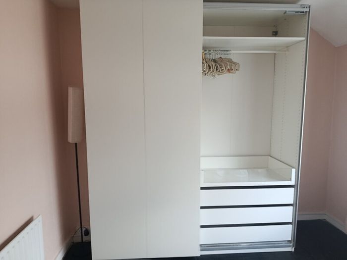 Large double sliding wardrobe
