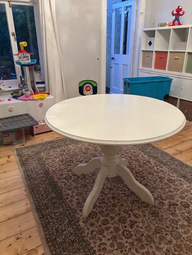 solid wood table