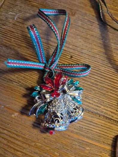 5 Newbridge Silver Colourful Crystal Christmas Decorations | Vintage & New Designs | Mint