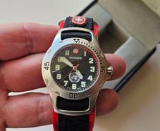 Vintage Wenger Swiss Military Extreme United Nation Edition Swiss Watch Collectable