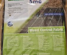 Weed control fabric suppressing 5m x 2m woven