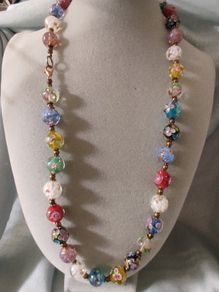 Murano glass necklace