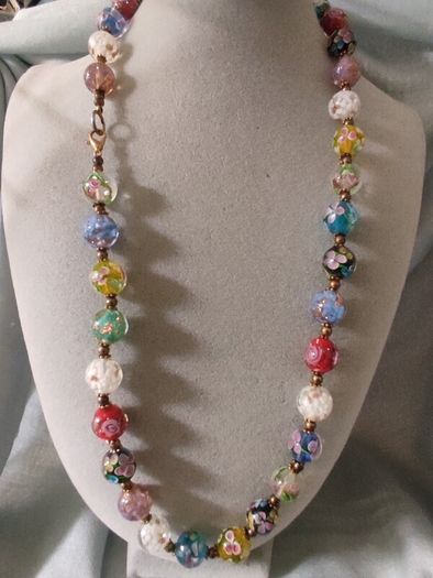 Murano glass necklace