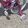 pink bicycle bike kids children girls with basket Image 10