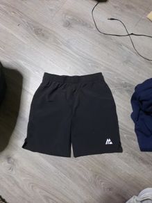 montirex black gym shorts