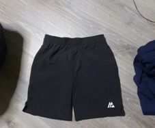 montirex black gym shorts