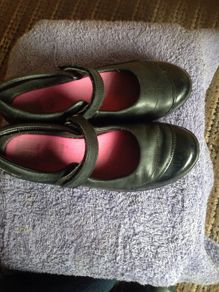 Clarks black shoes