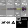 Target Luke Littler World Champion Darts 90% Swiss 23g Image 3