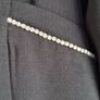 Wallis Black Diamante Trim Blazer. Size 18. New Image 3