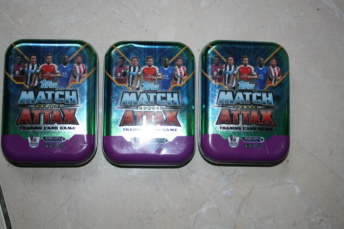 Topps Match Attax 2015/16- Tin - 60 cards