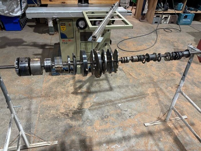 SCM/Mini-Max T50 spindle, 3 phase
